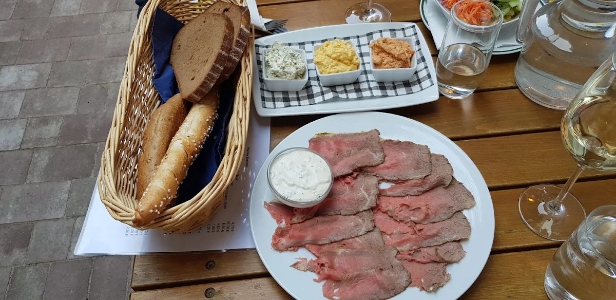 Roastbeef Mit Sauce Tatar