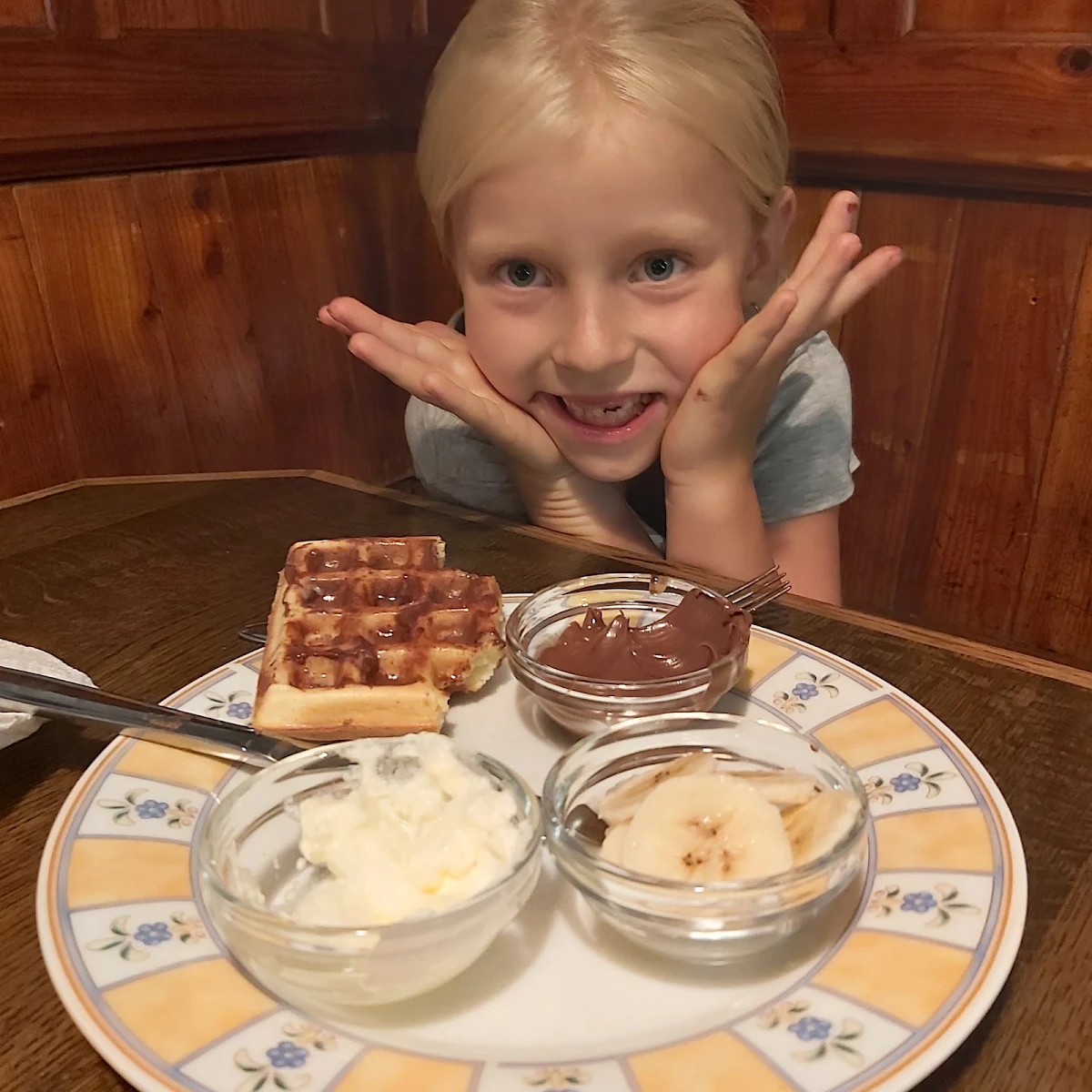 Waffeln Mit Nutella