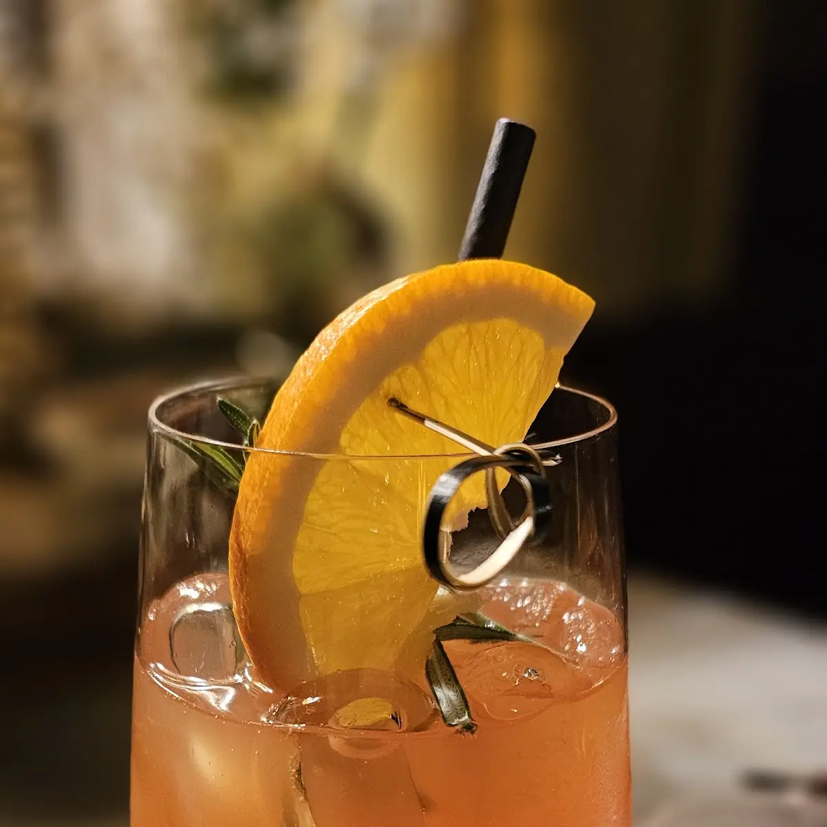 Winterlicher Aperol