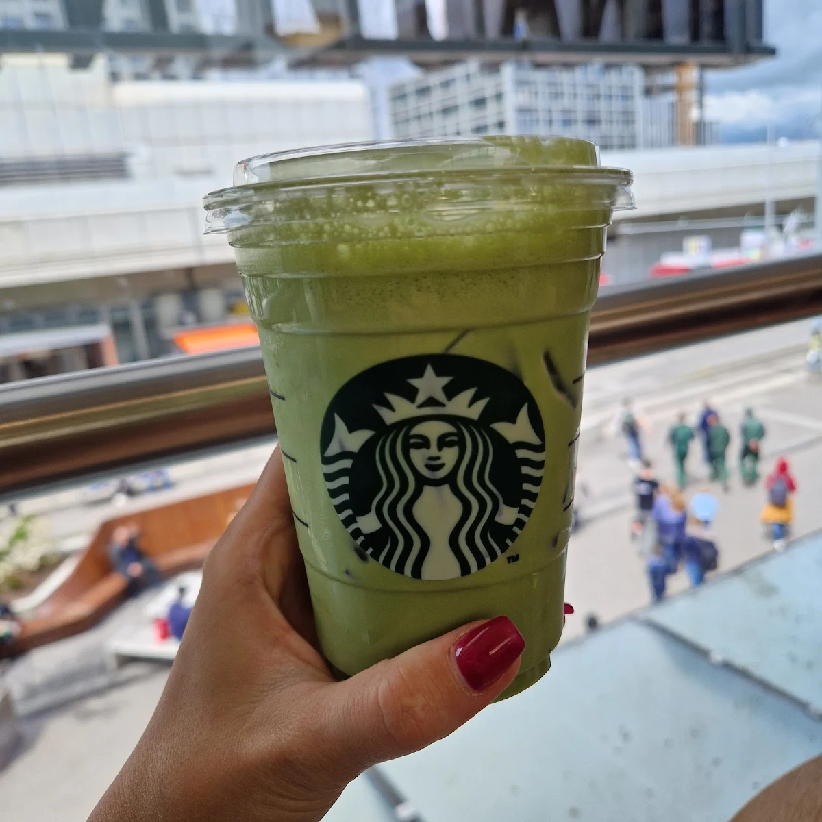 Iced Soya Matcha Latte