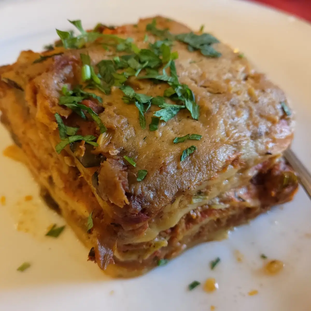 Gemüselasagne Vegan