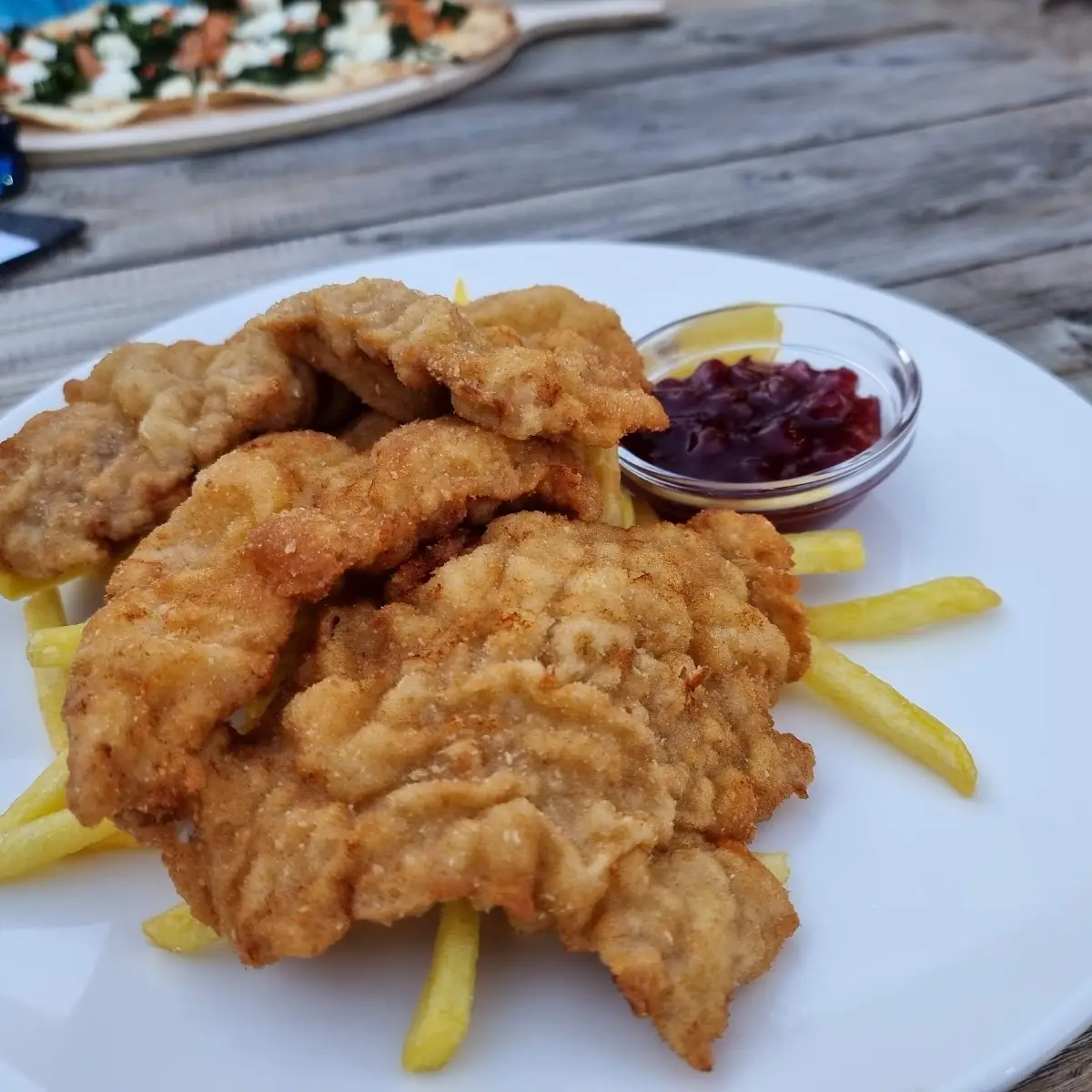Gebackenes Schnitzel
