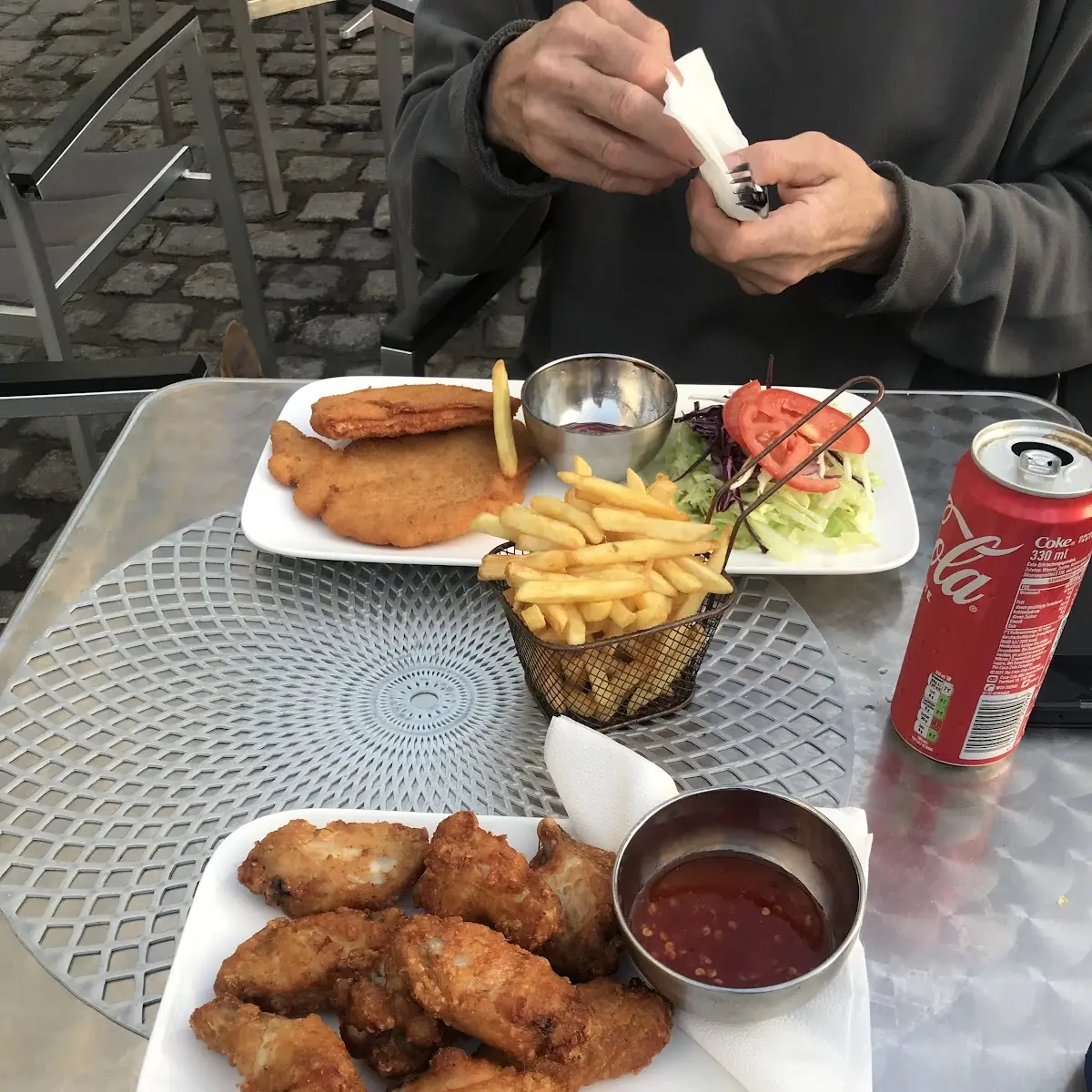 Chicken Wings Menü