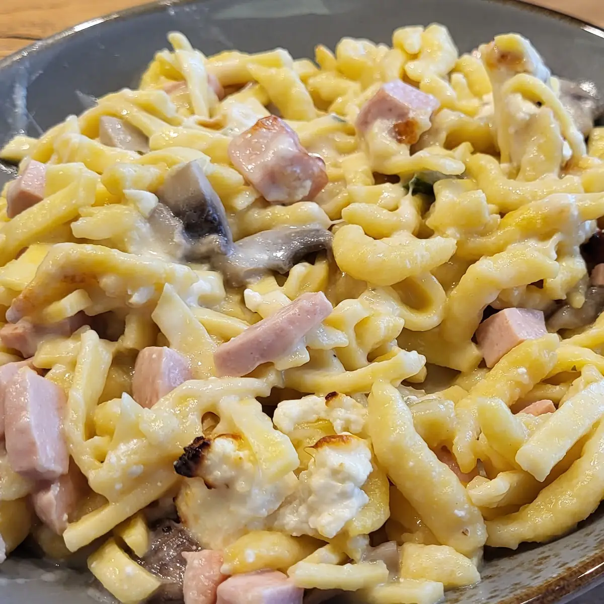 Spätzle Mit Schinken