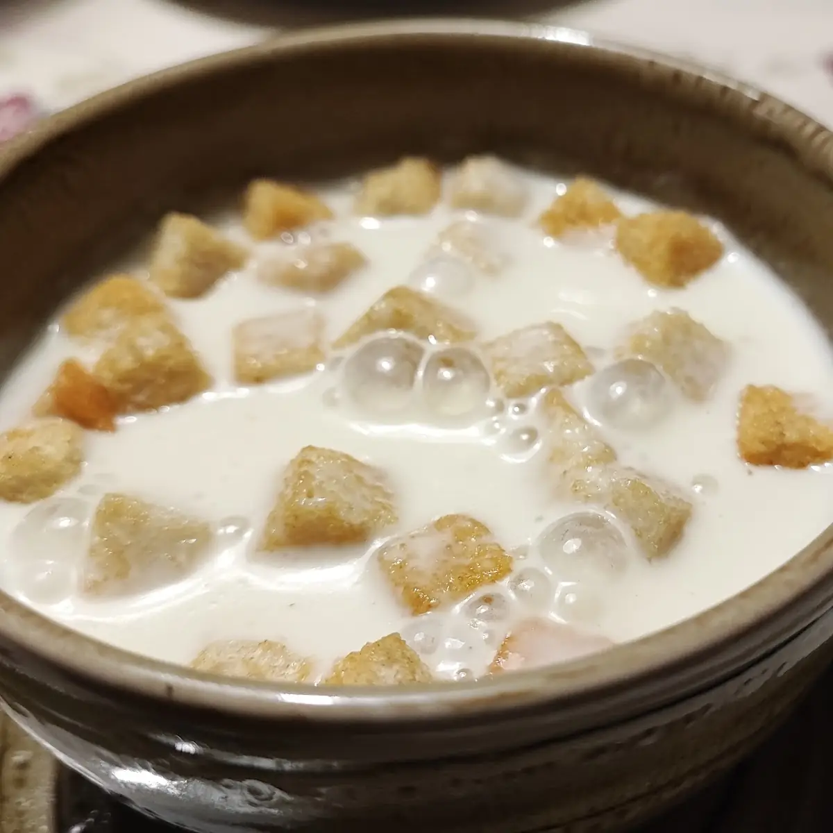 Knoblauch Creme Suppe