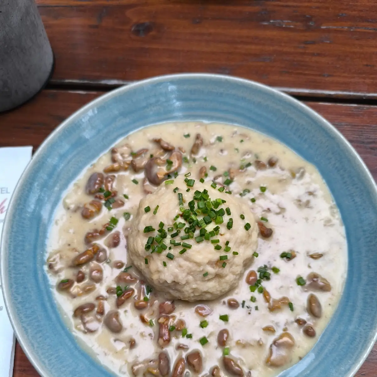 Eierschwammerl Mit Knödel