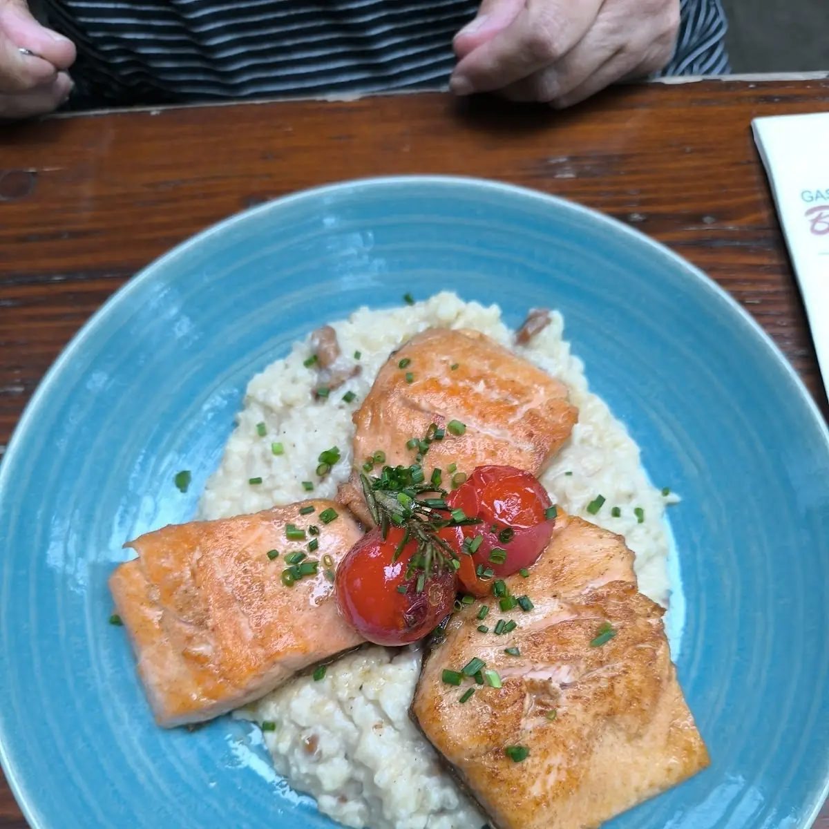 Lachs Mit Risotto