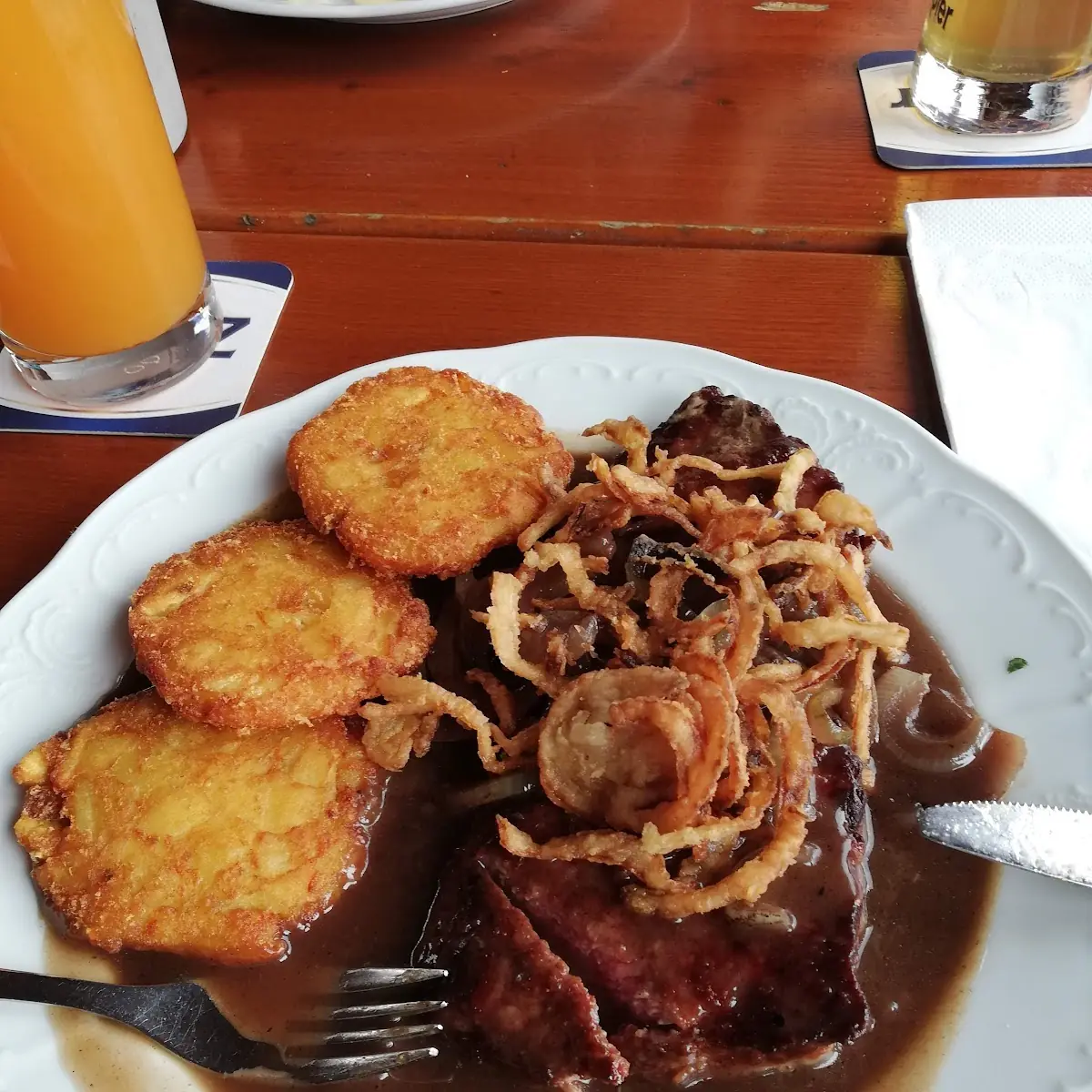 Zwiebelrostbraten