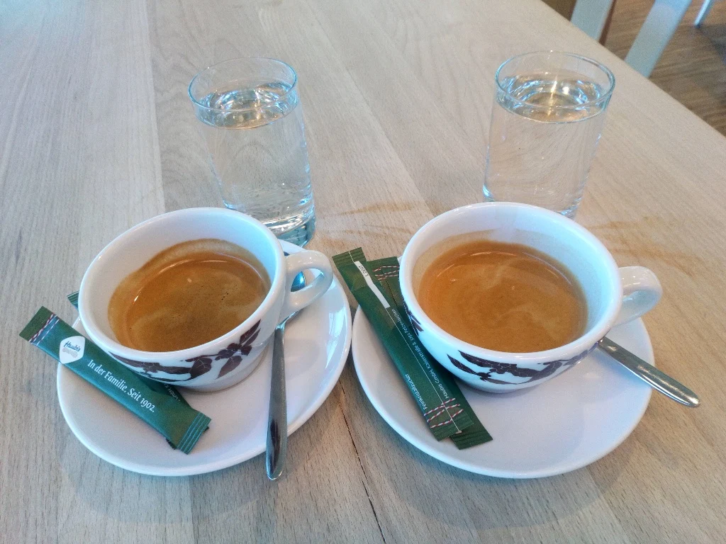 Doppelter Espresso