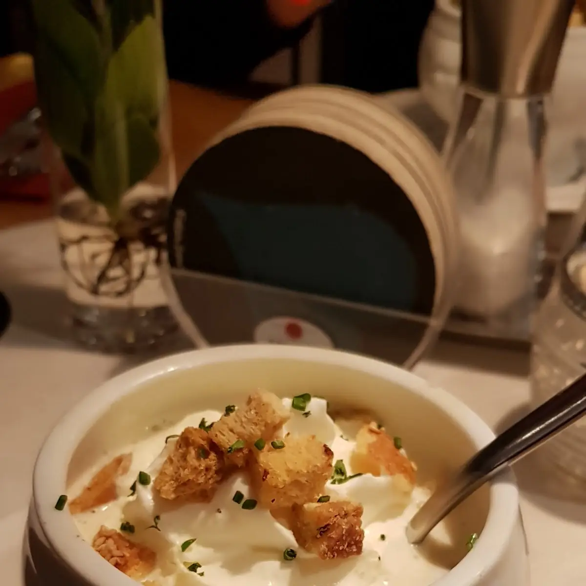 Knoblauchcremesuppe
