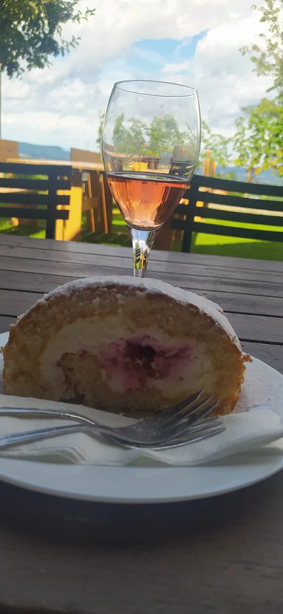 Himbeerroulade