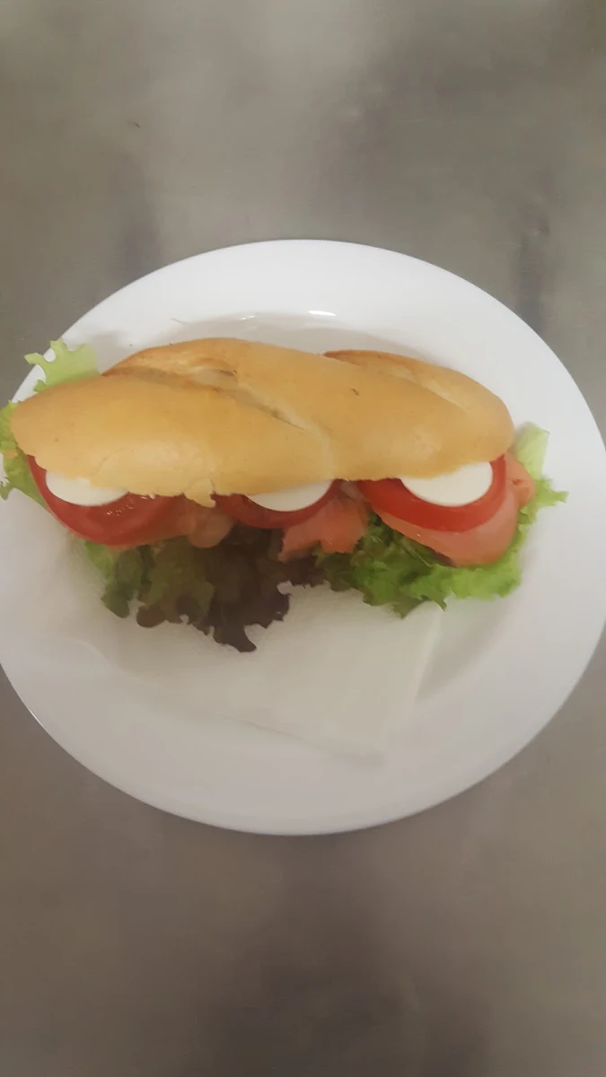 Lachsbaguett