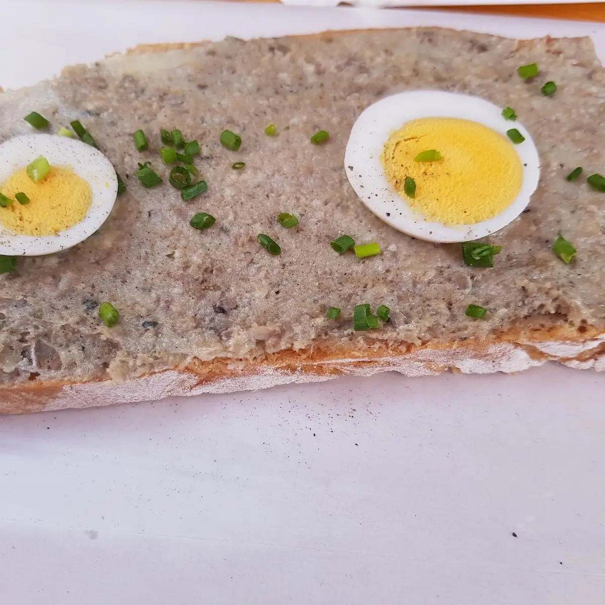 Leberaufstrichbrot
