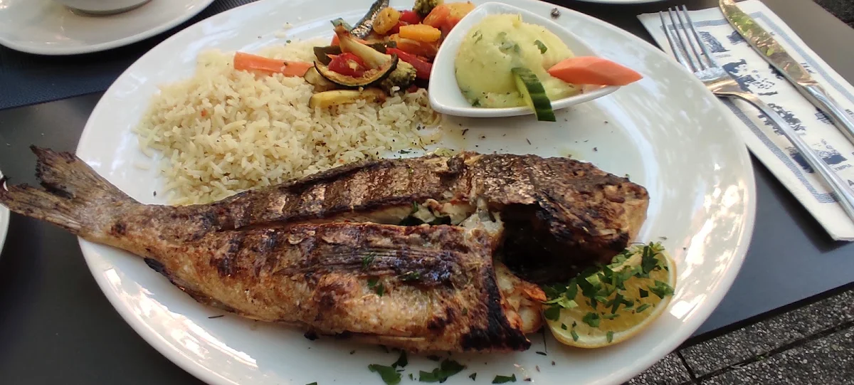 Gegrillte Dorade