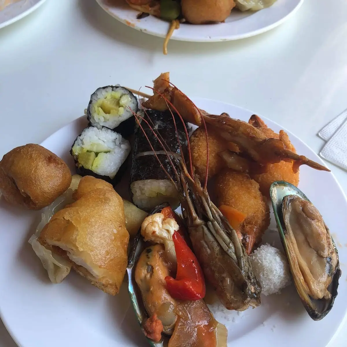 Mixed Chinese Food