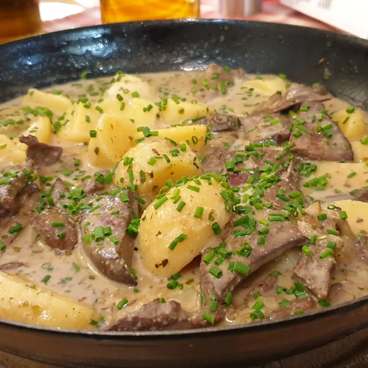 Geröstete Leber