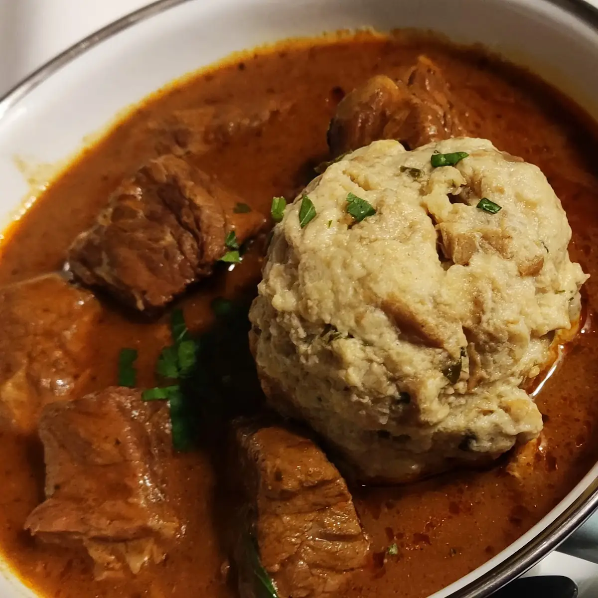 Leberknödelsuppe