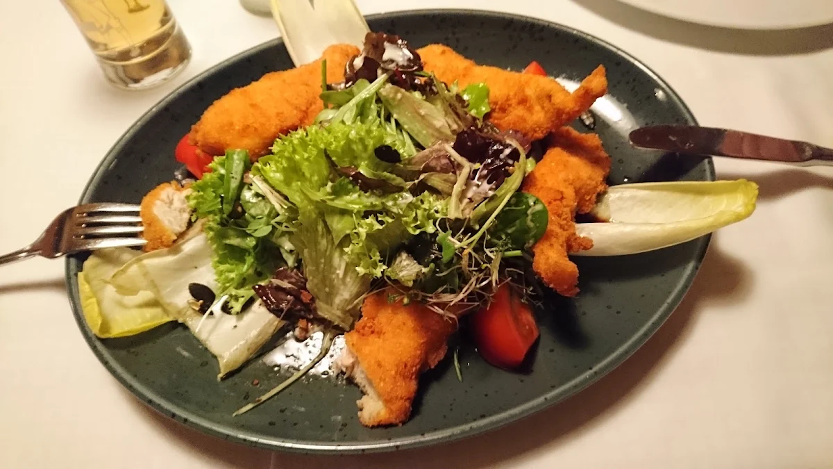 Backhendl Salatteller