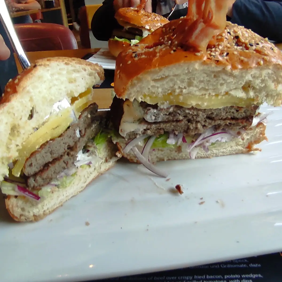 Raclette Burger