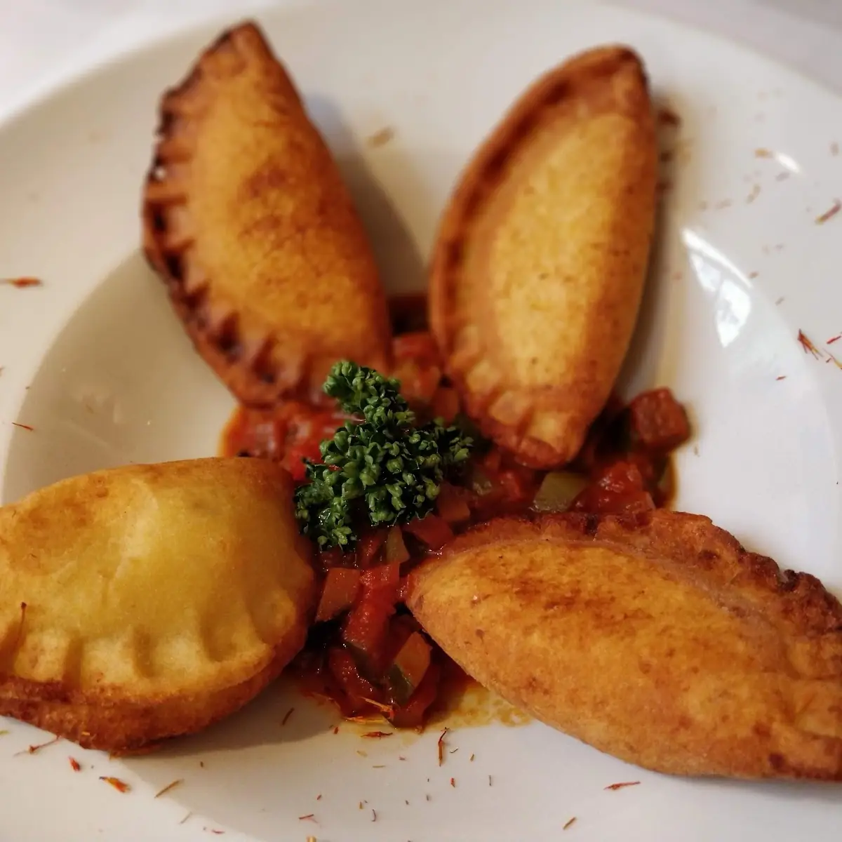 Empanadas de Carne Con Cilantro