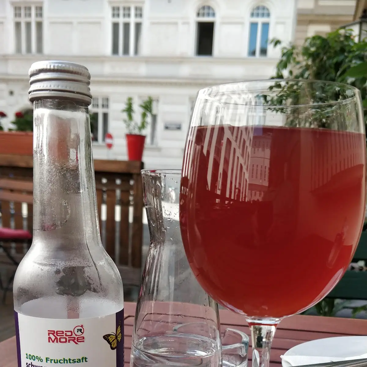 Maulbeersaft Mit Wasser Still