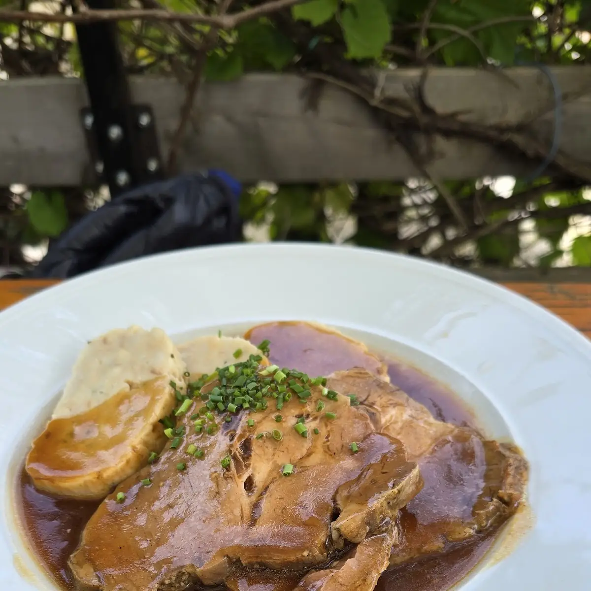 Schweinsbraten Mit Knodeln