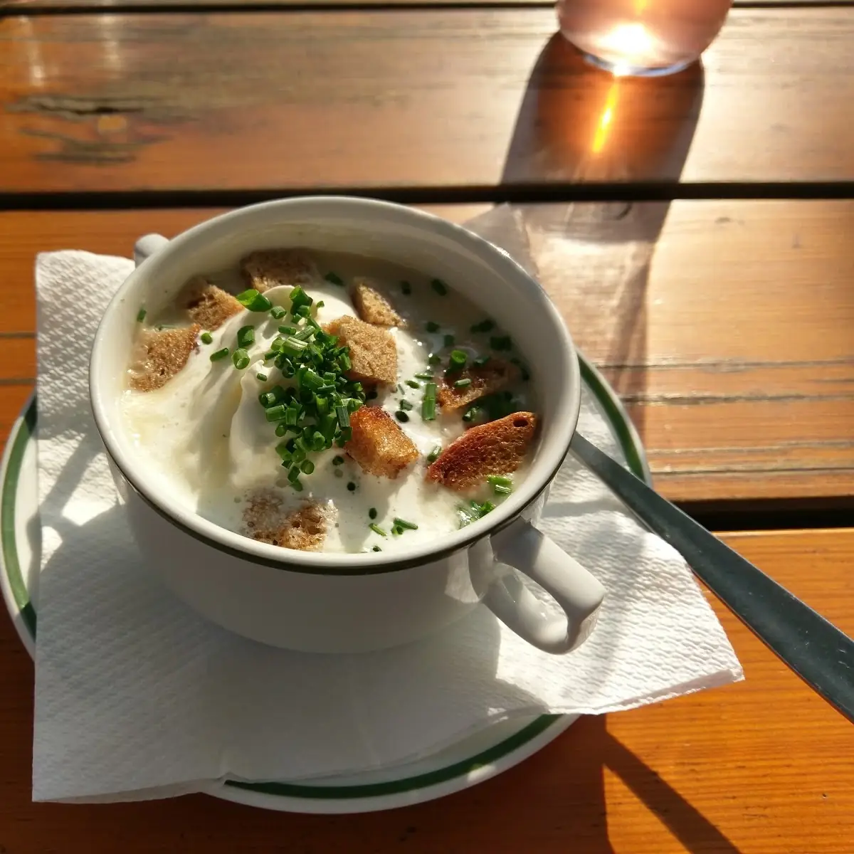 Spargelcremesuppe