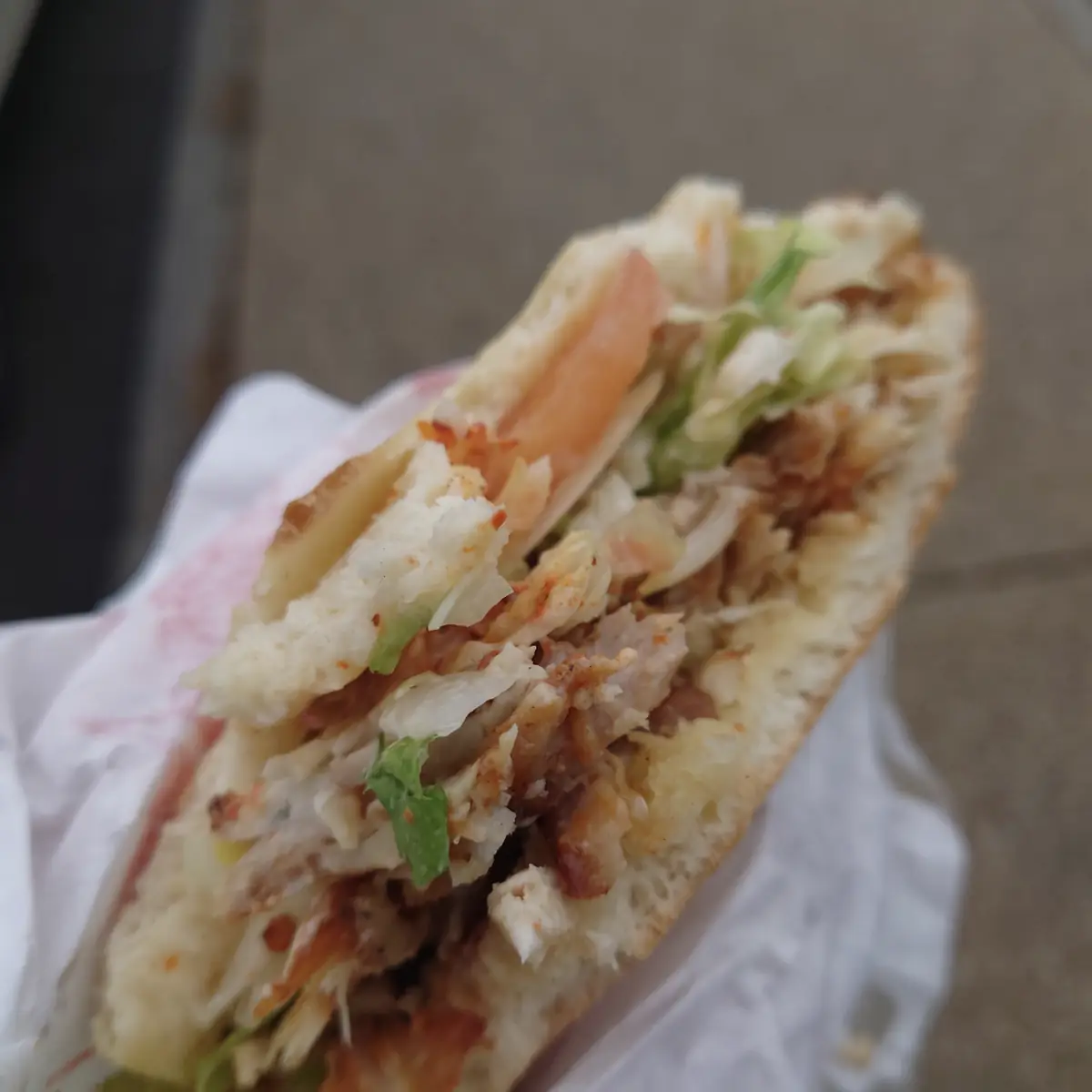Kebab Huhn