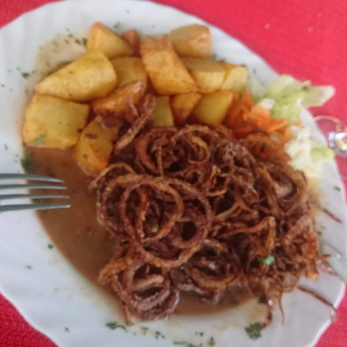 Zwiebelrostbraten