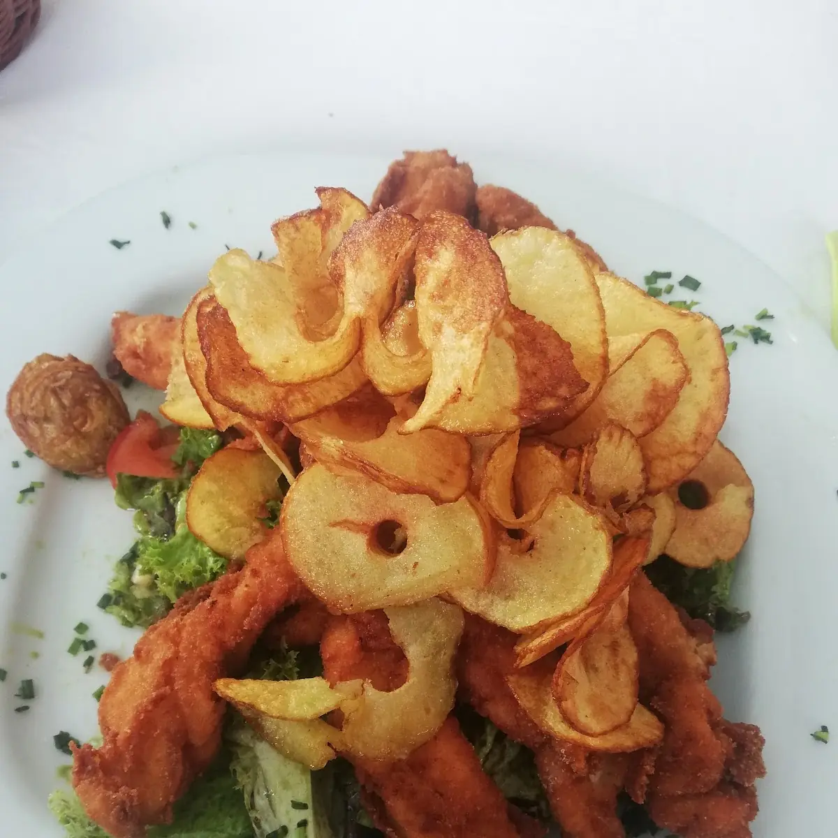 Steirischer Backhendlsalat