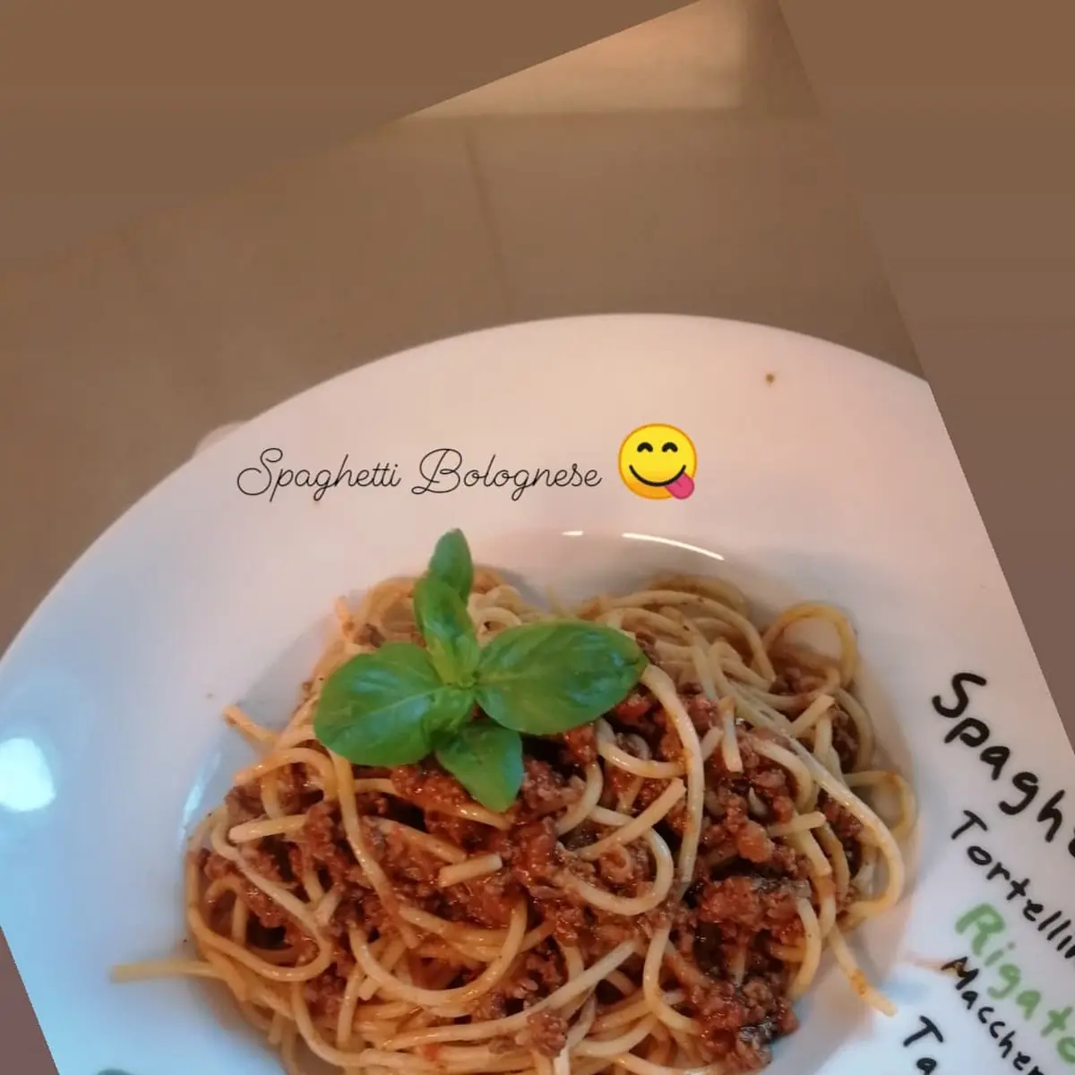 Spaghetti Bolognese
