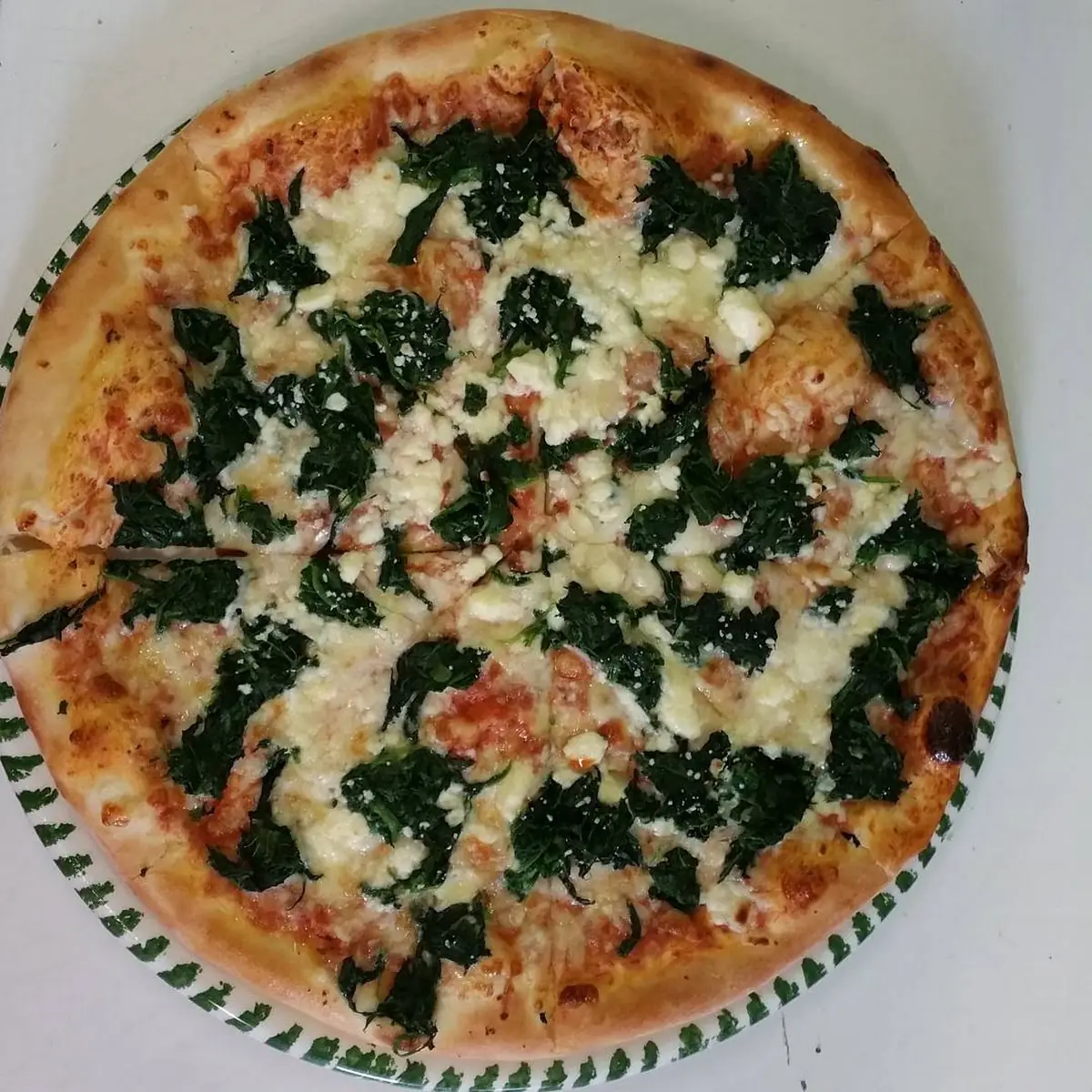 Pizza Spinat