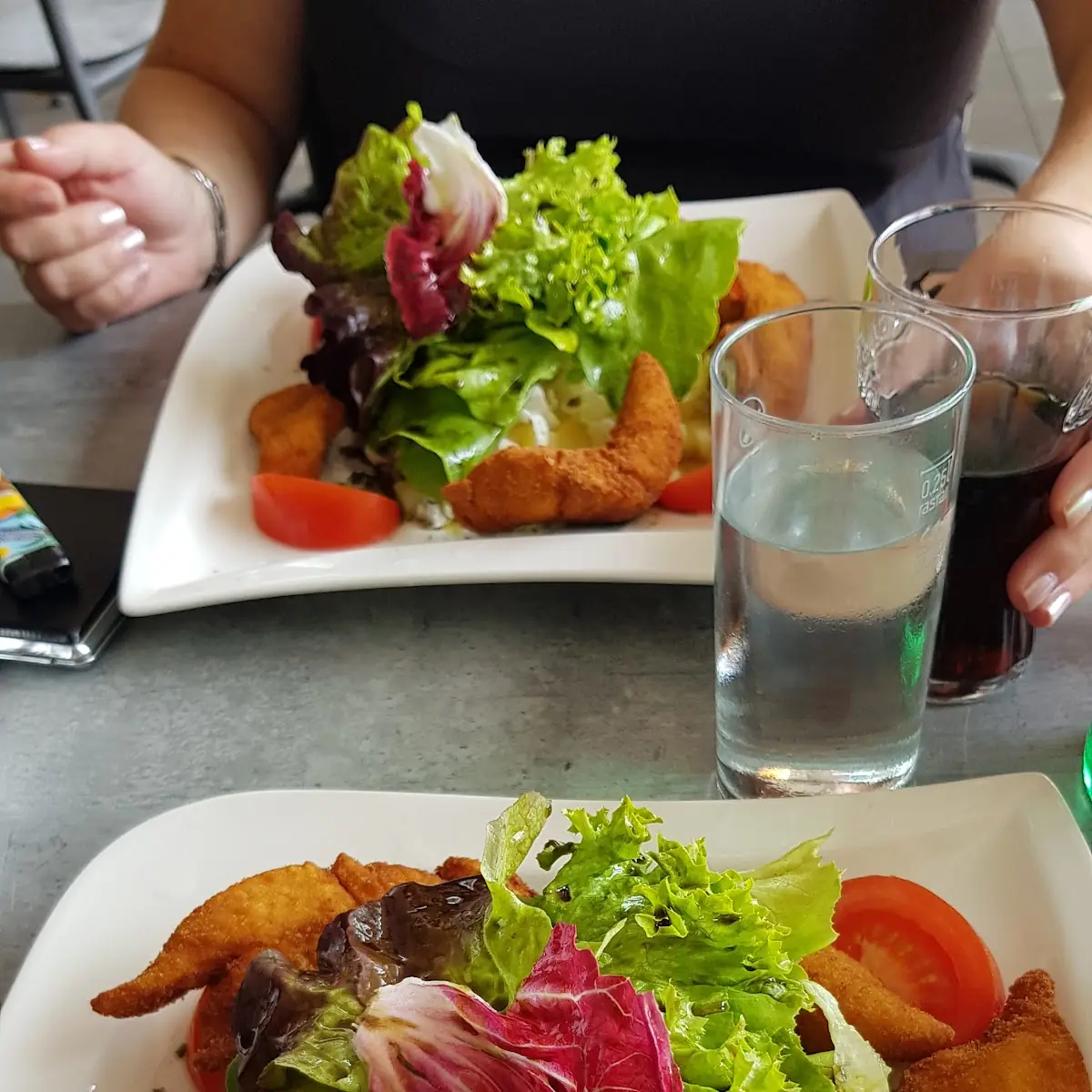 Backhendlsalat