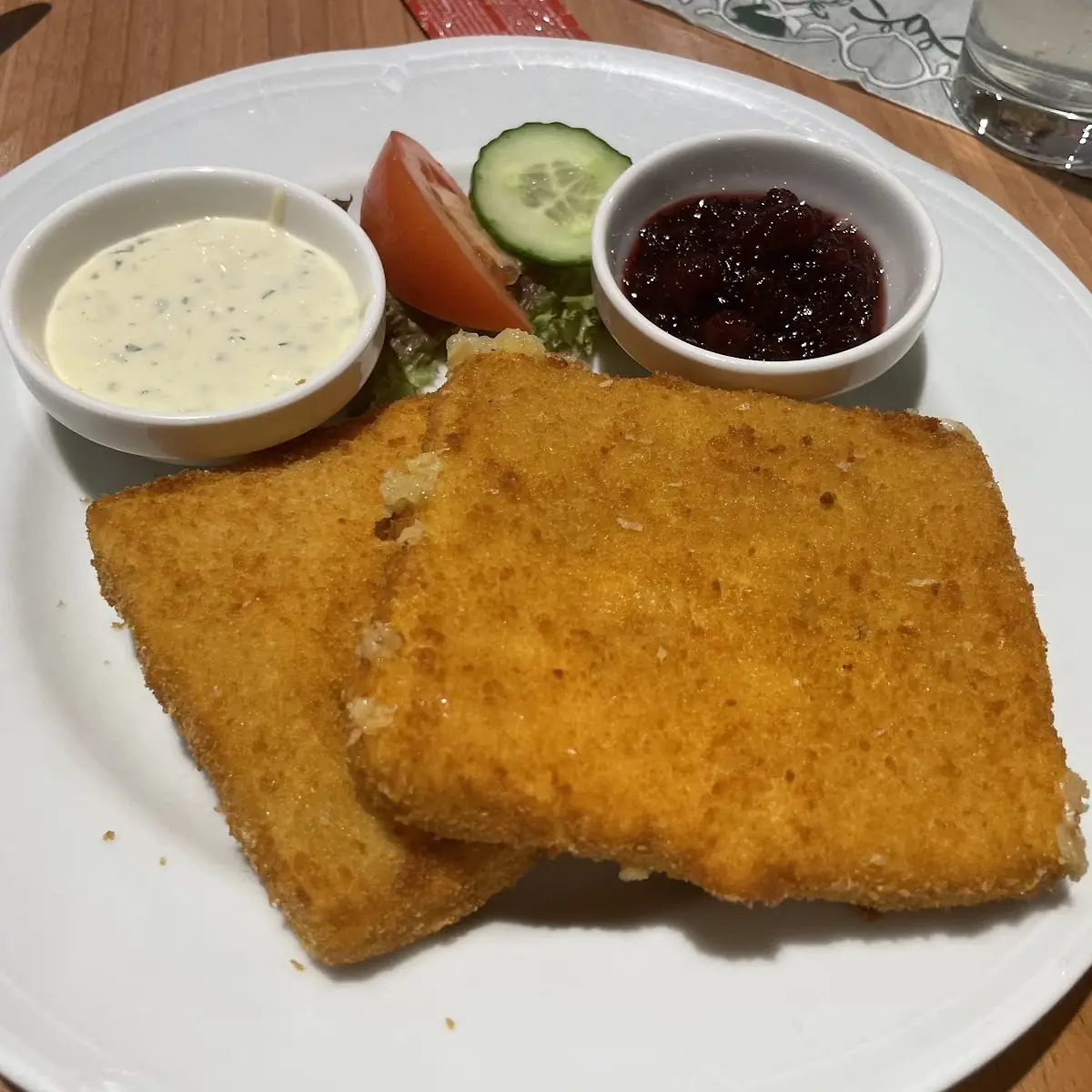 Gebackener Emmentaler
