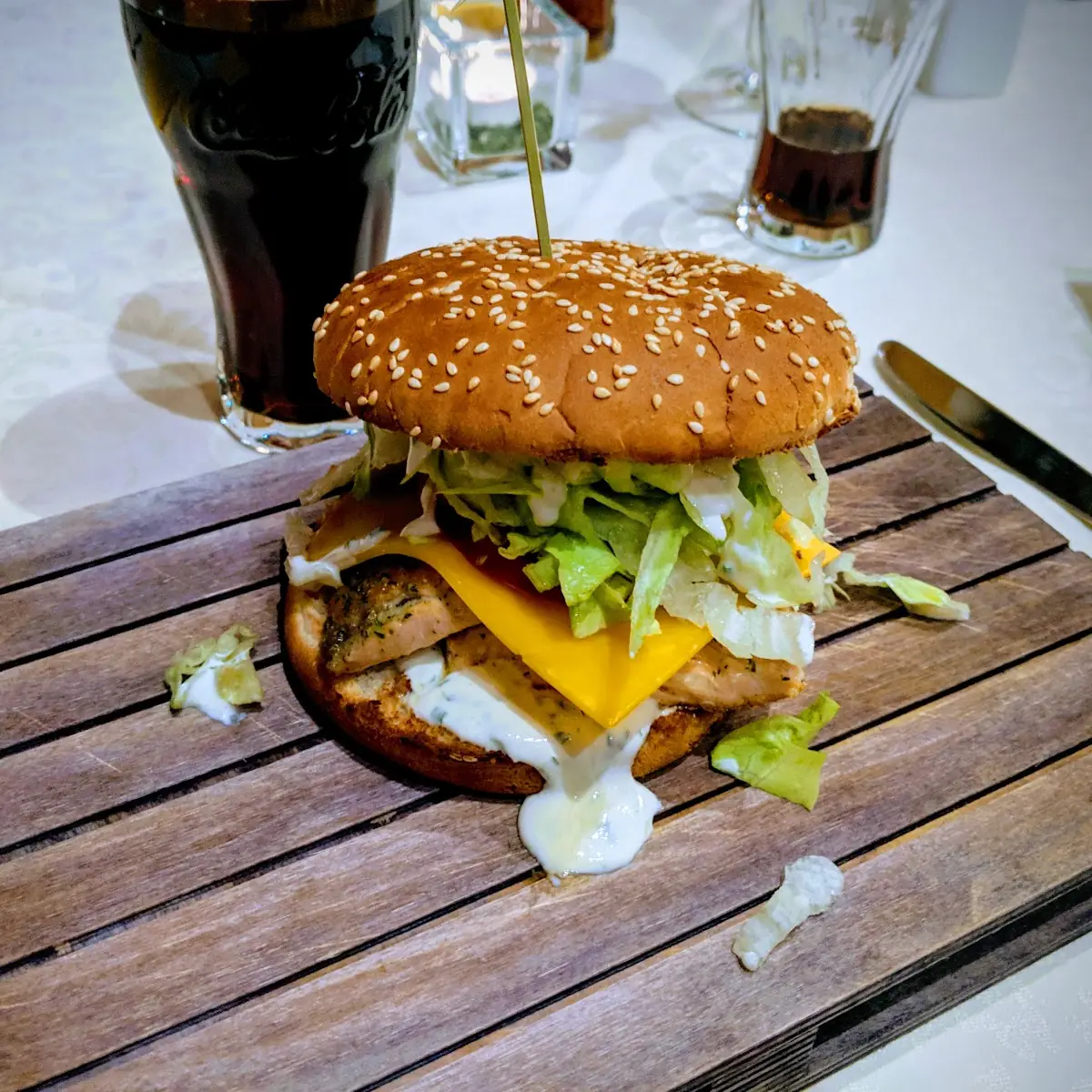 Lachsburger