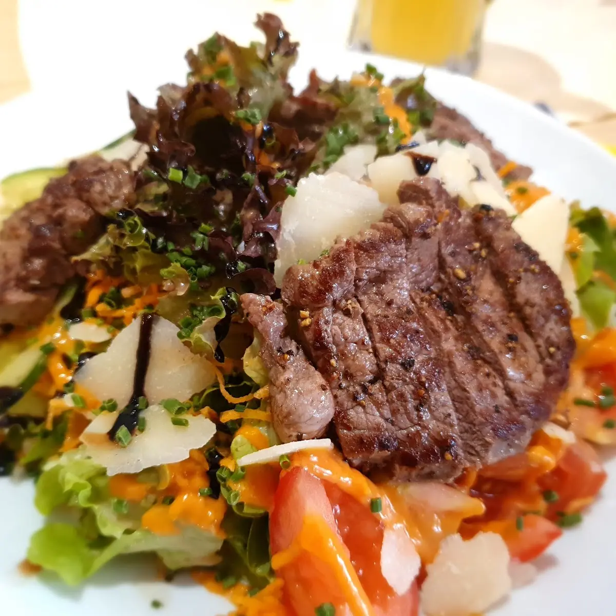Steak Salat