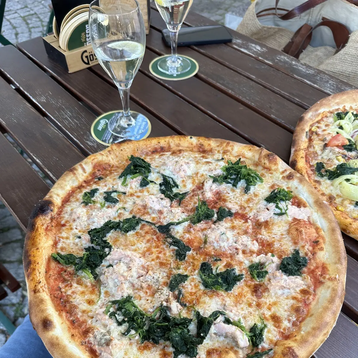 Lachspizza