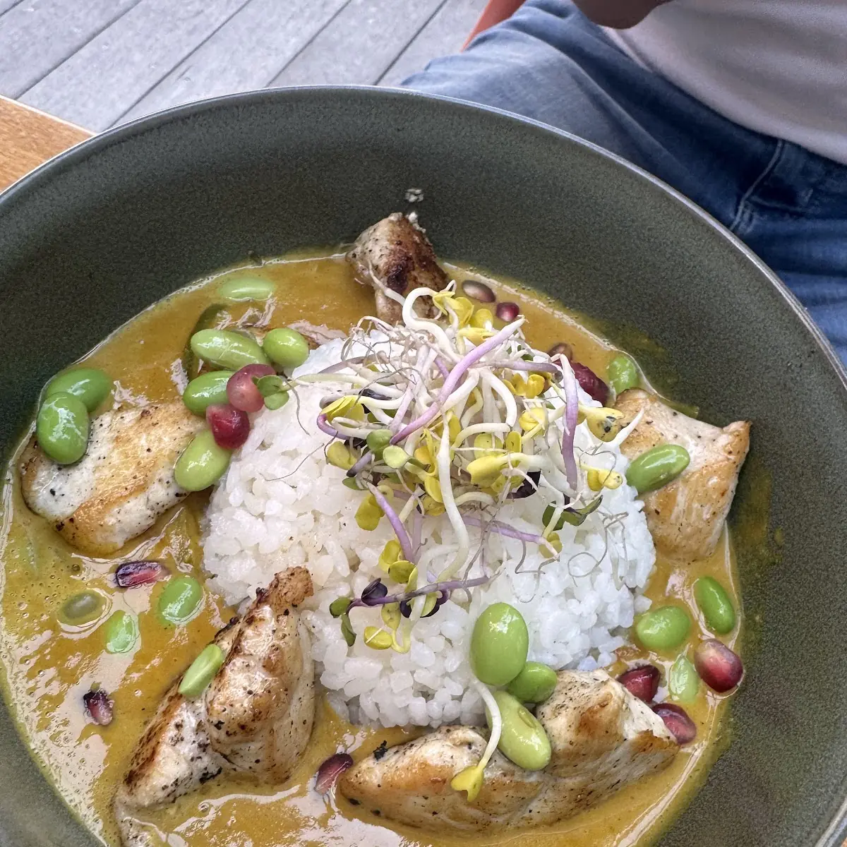 Dachgarten Curry Vegan
