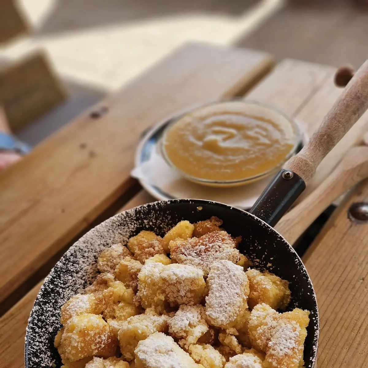 Kaiserschmarrn Mit Apfelbrei