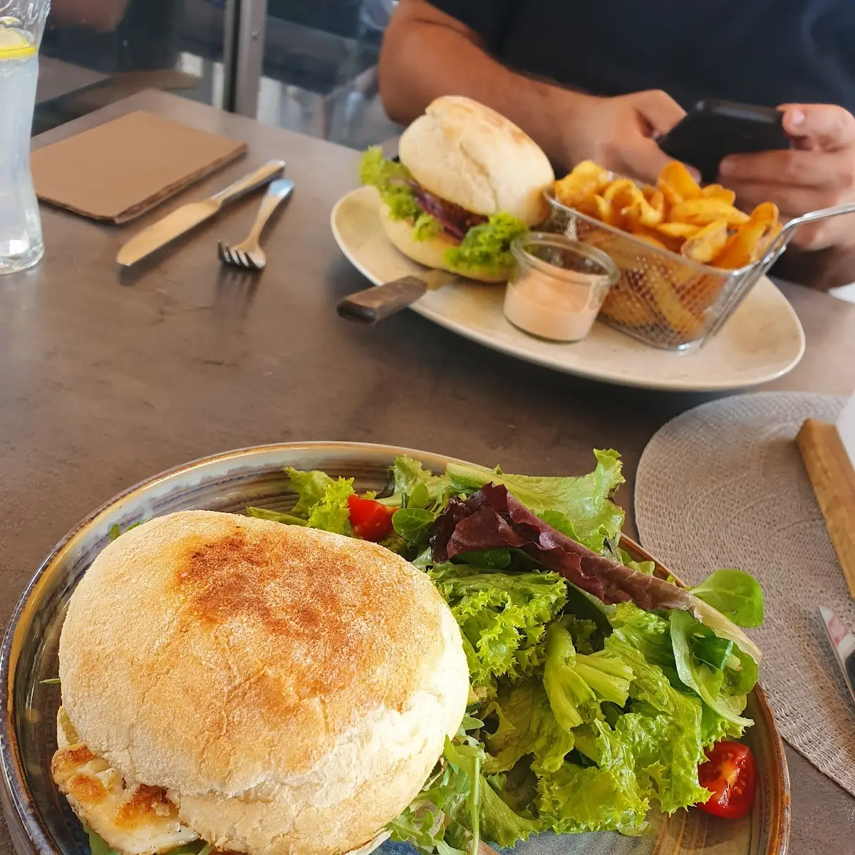 Halloumi Burger