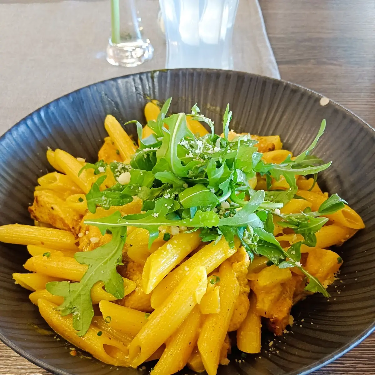 Indisches Curry Mit Penne