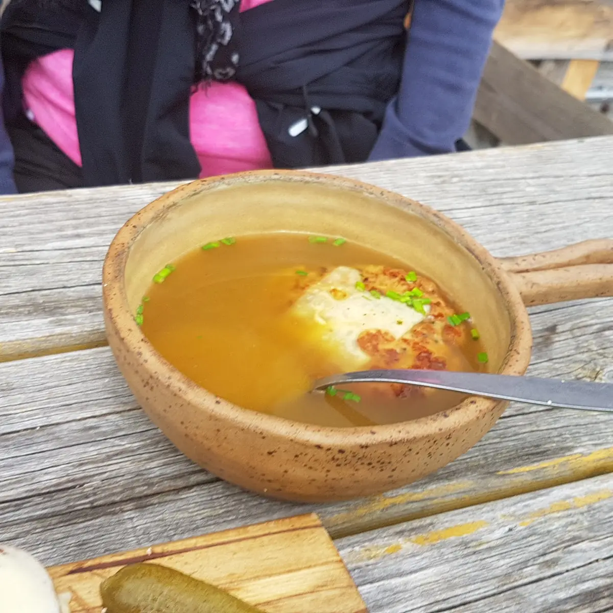 Kaspressknödelsuppe