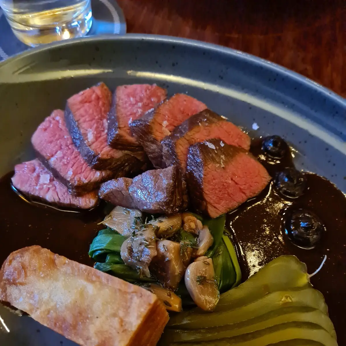 Eine Art Vanillerostbraten