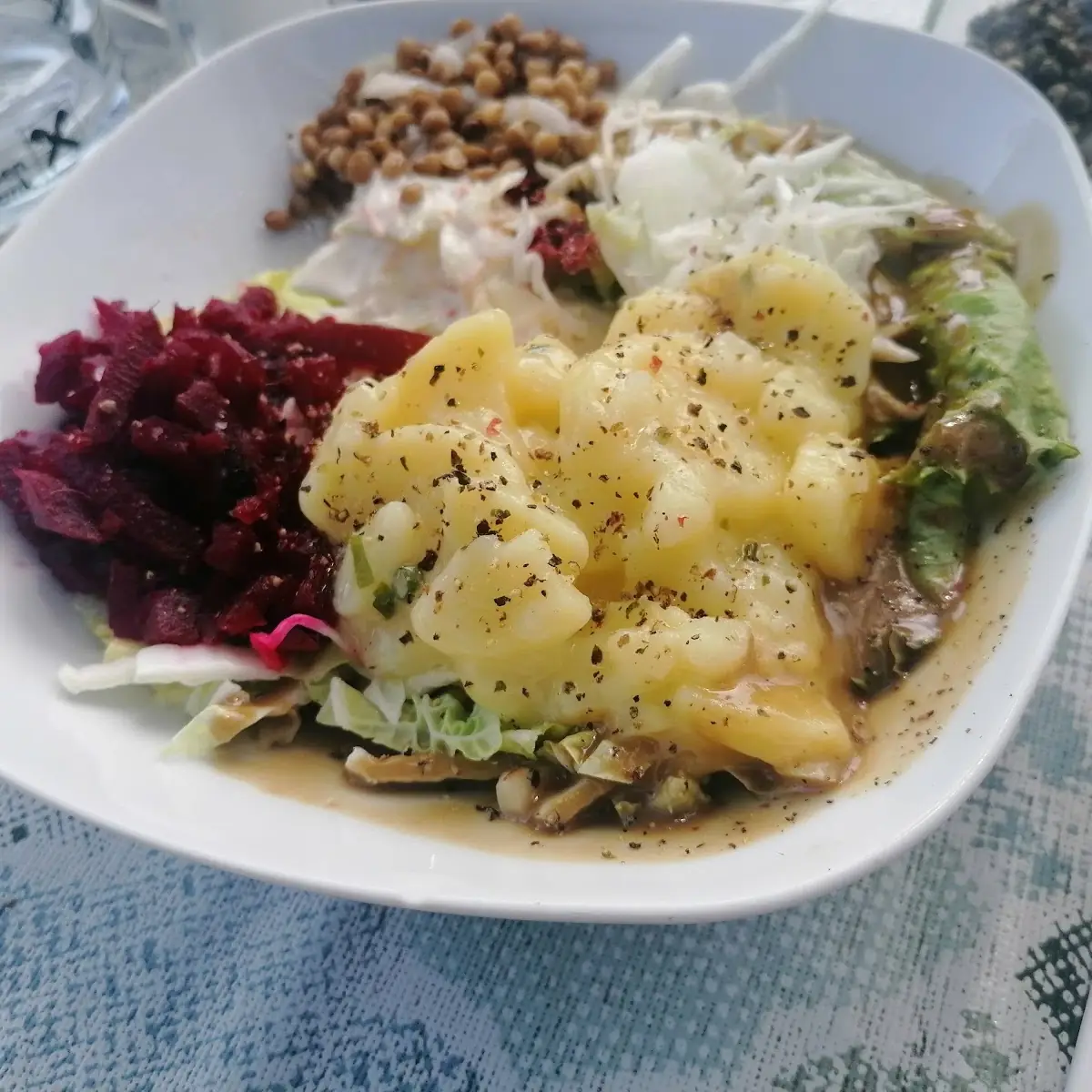 Salat Vom Buffet