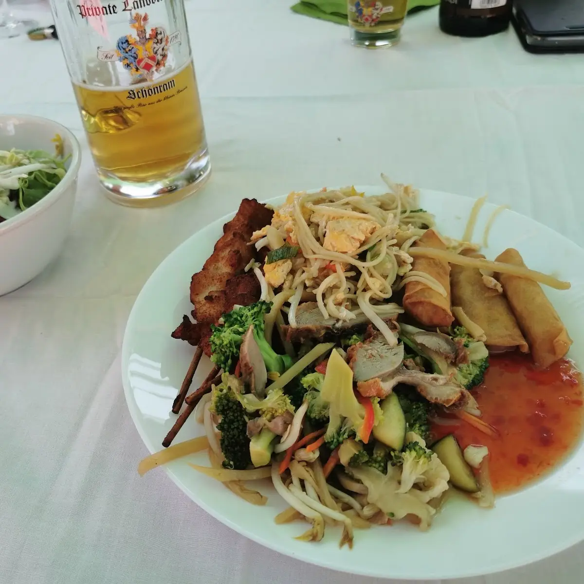 Frühlingsröllchen Mit Gemüse