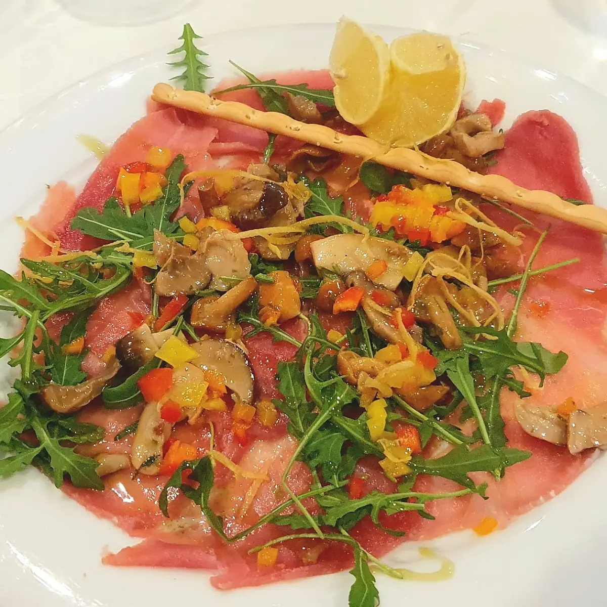 Thunfisch Carpaccio Di Manzo
