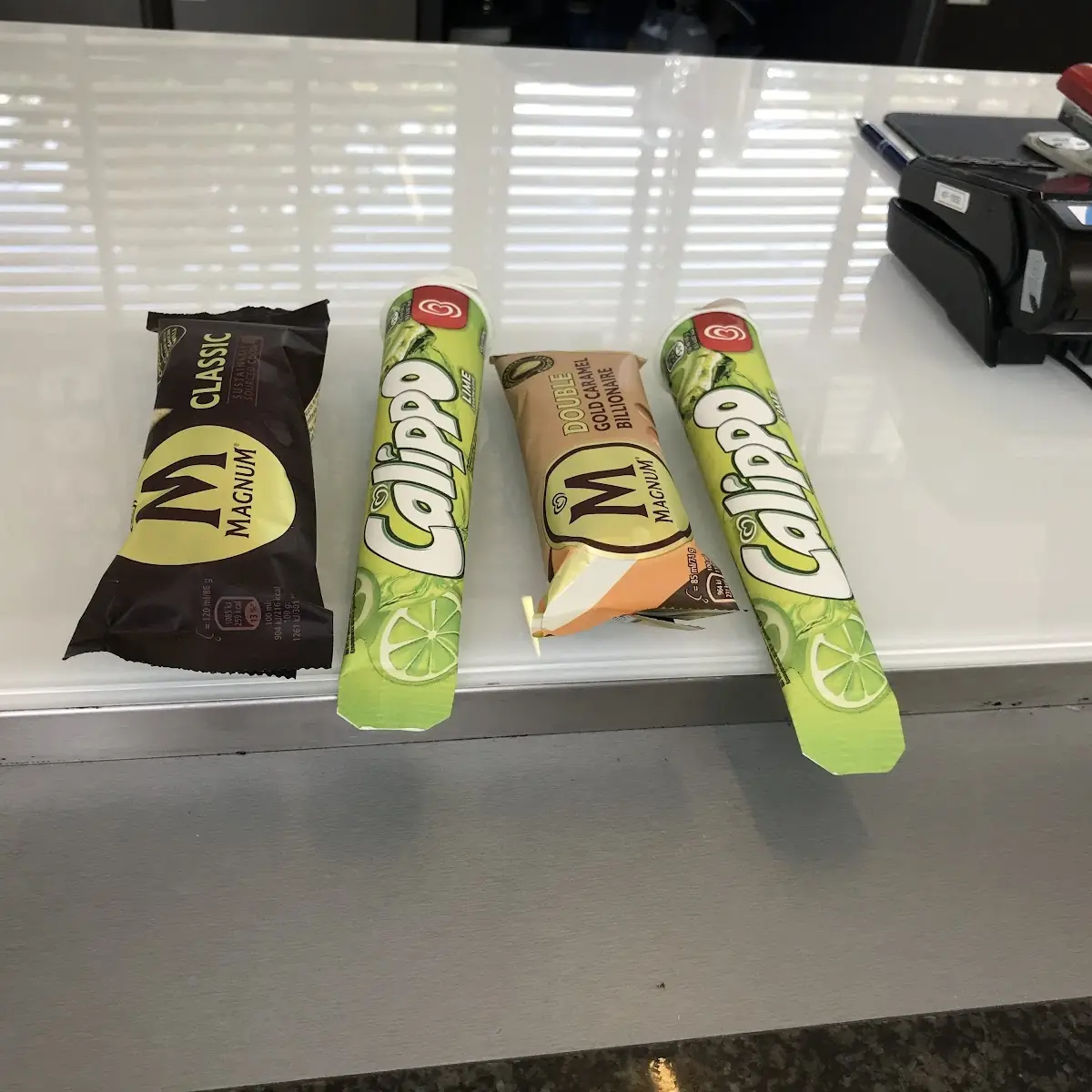 Calippo Und Magnum Eis