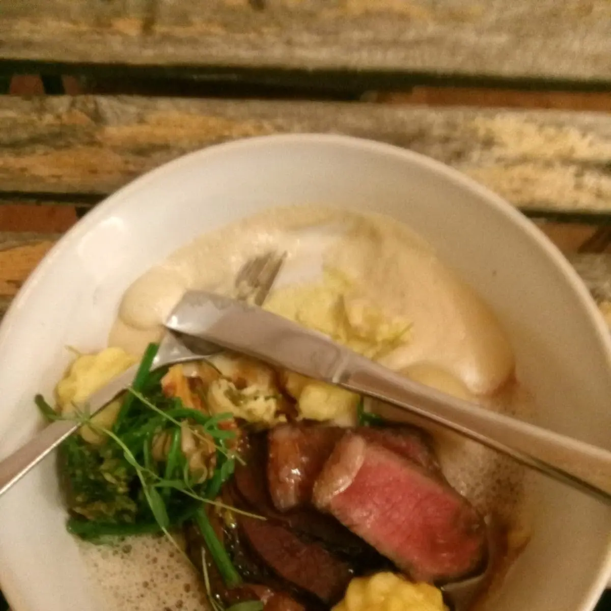 Berfstek Spargás Rizottó Burgonyapüré Zölddel