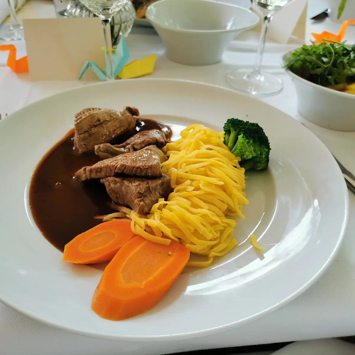 Rinderfiletspitzen Auf Trüffeljus