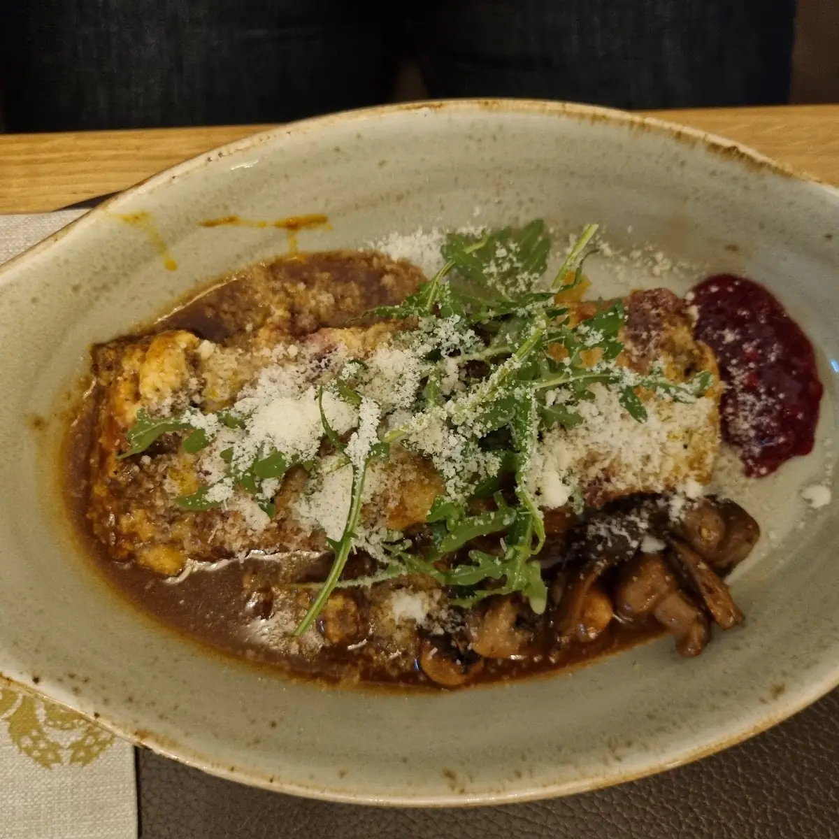 Hirschlasagne